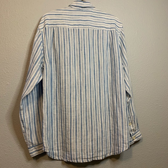 Tommy Bahama Relax Academy Linen M button up shirt - Picture 9 of 15